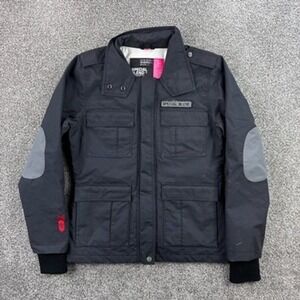 Special Blend Jacket Women's Small Charcoal Gray Utility Pockets Ski Snowboard